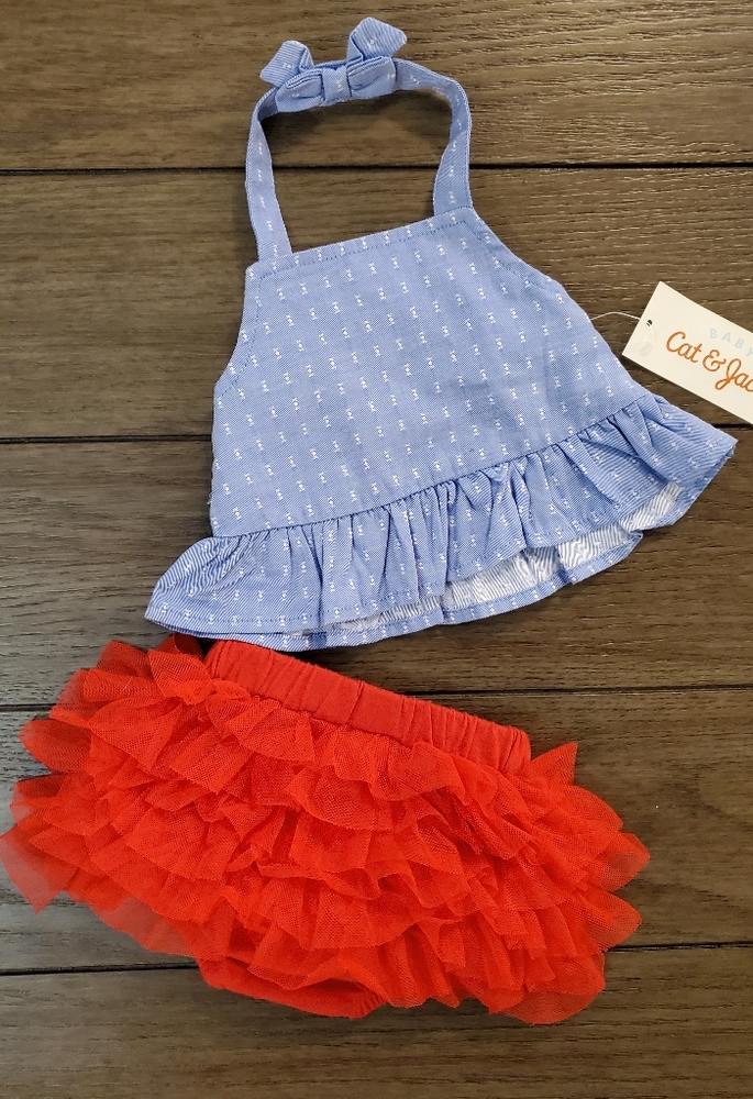 Newborn 2 pc set - super cute summer outfit GIRL